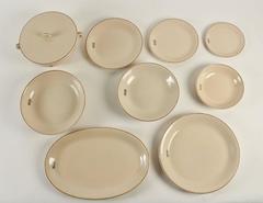 Important "Jean Luce" Ceramic Dinner Service 95 Pieces