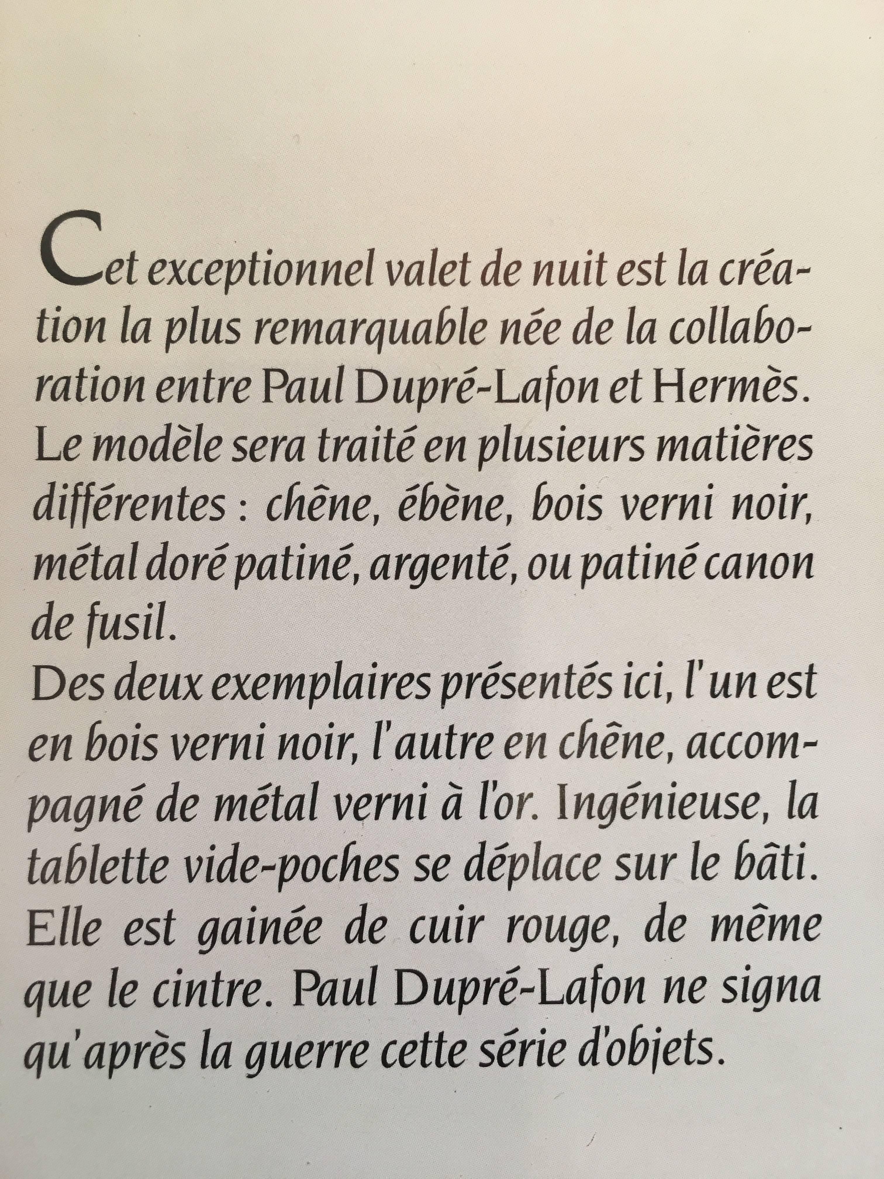 Brass Paul Dupre-Lafon, Et Hermes Paris