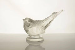 Rene Lalique Paperweight Chardonneret Timide