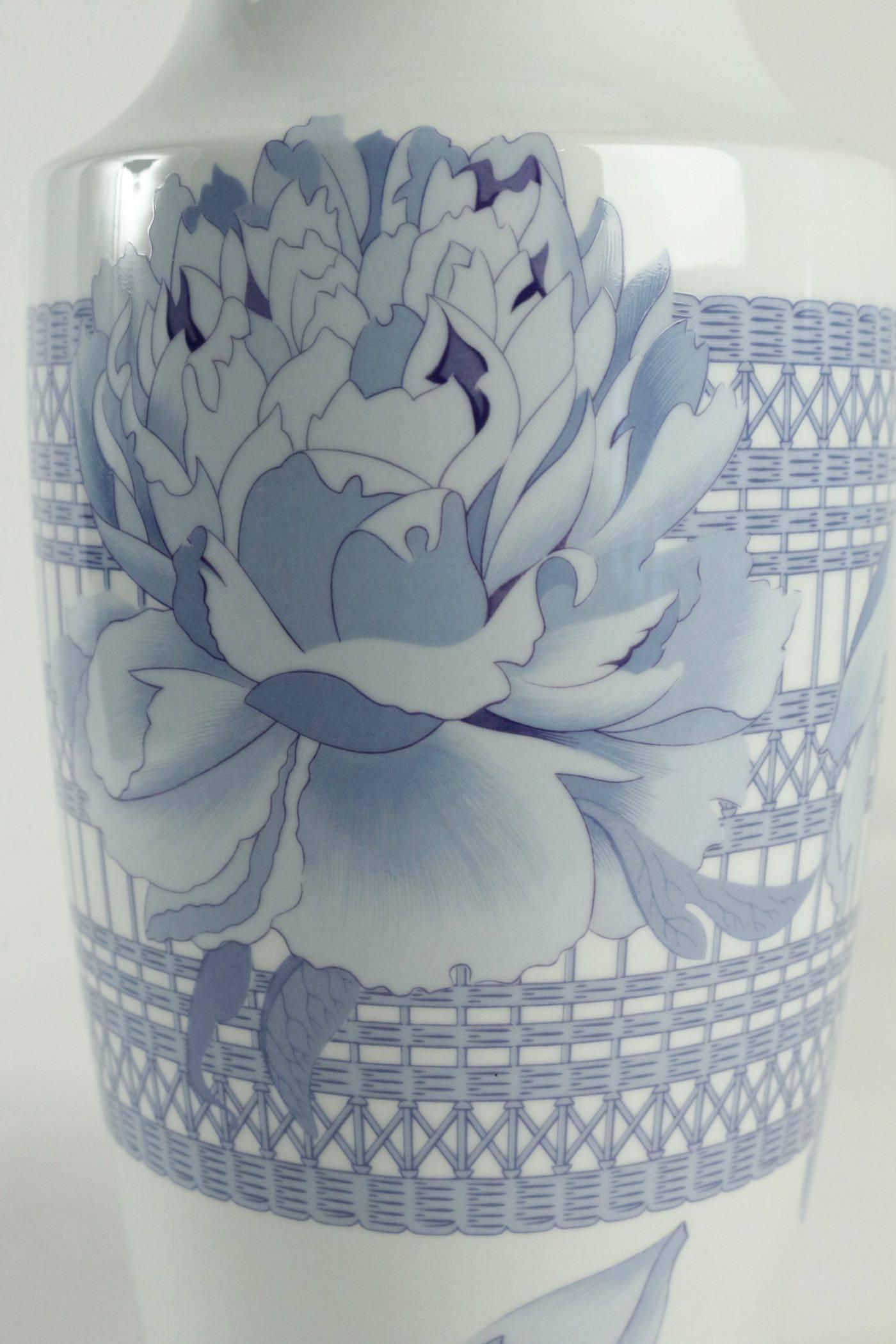 French Provincial Hermès Porcelain Vase 