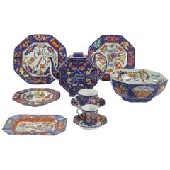 Hermes Marqueterie De Pierres D'orient Et D'occident Dinnerware Service 60 Piece