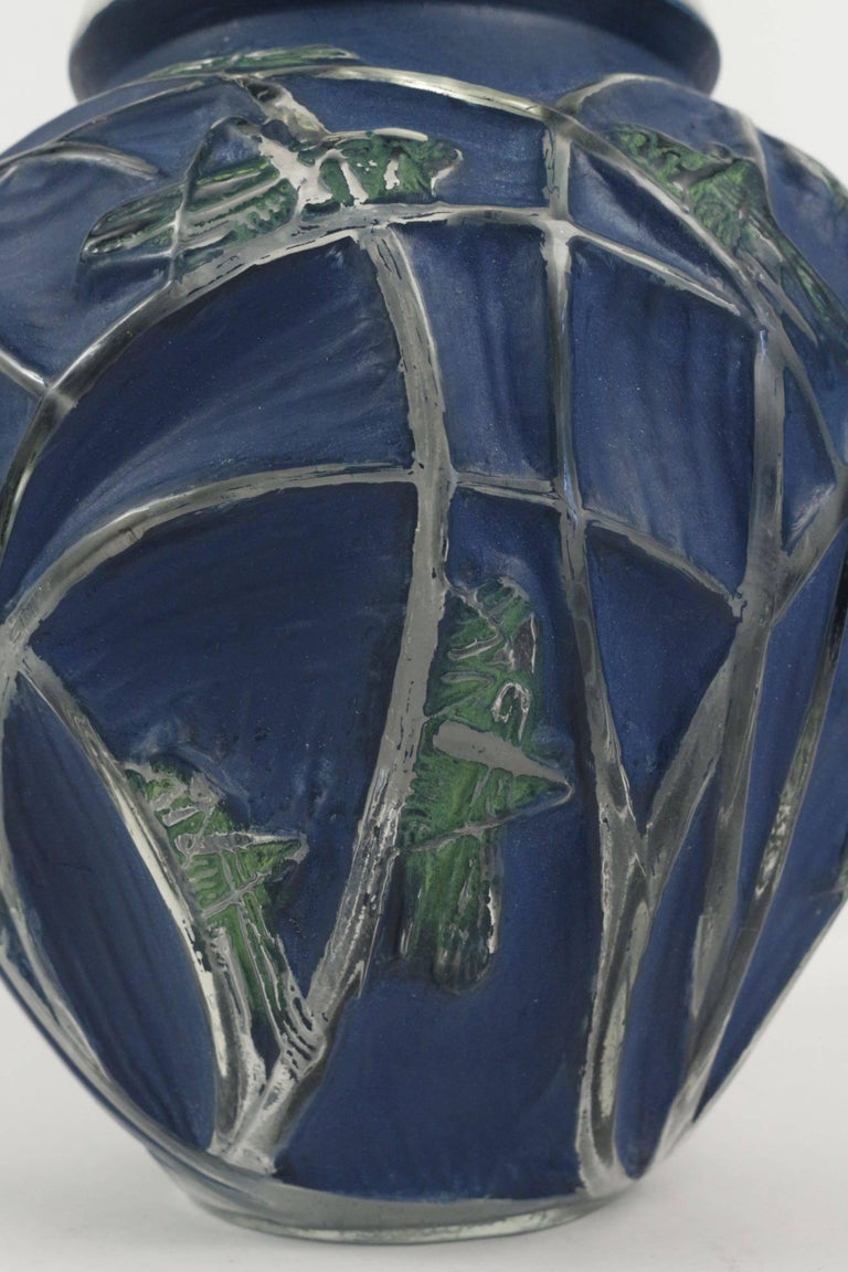 Rene Lalique Vase Sauterelles At 1stdibs