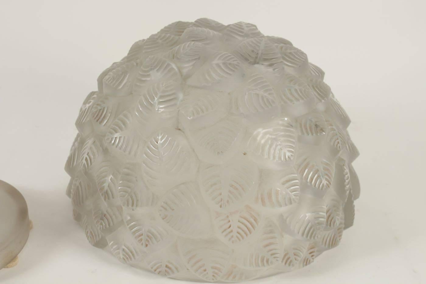 Art Glass Rene Lalique Lamp 
