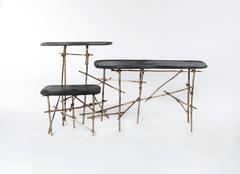 Contemporary Je Ne Sais Quoi Table Series from Les French by Glithero, 2016