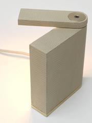 Contemporary Liz.15 Table Lamp by Thomas Lemut, 2016 in Lizard Skin