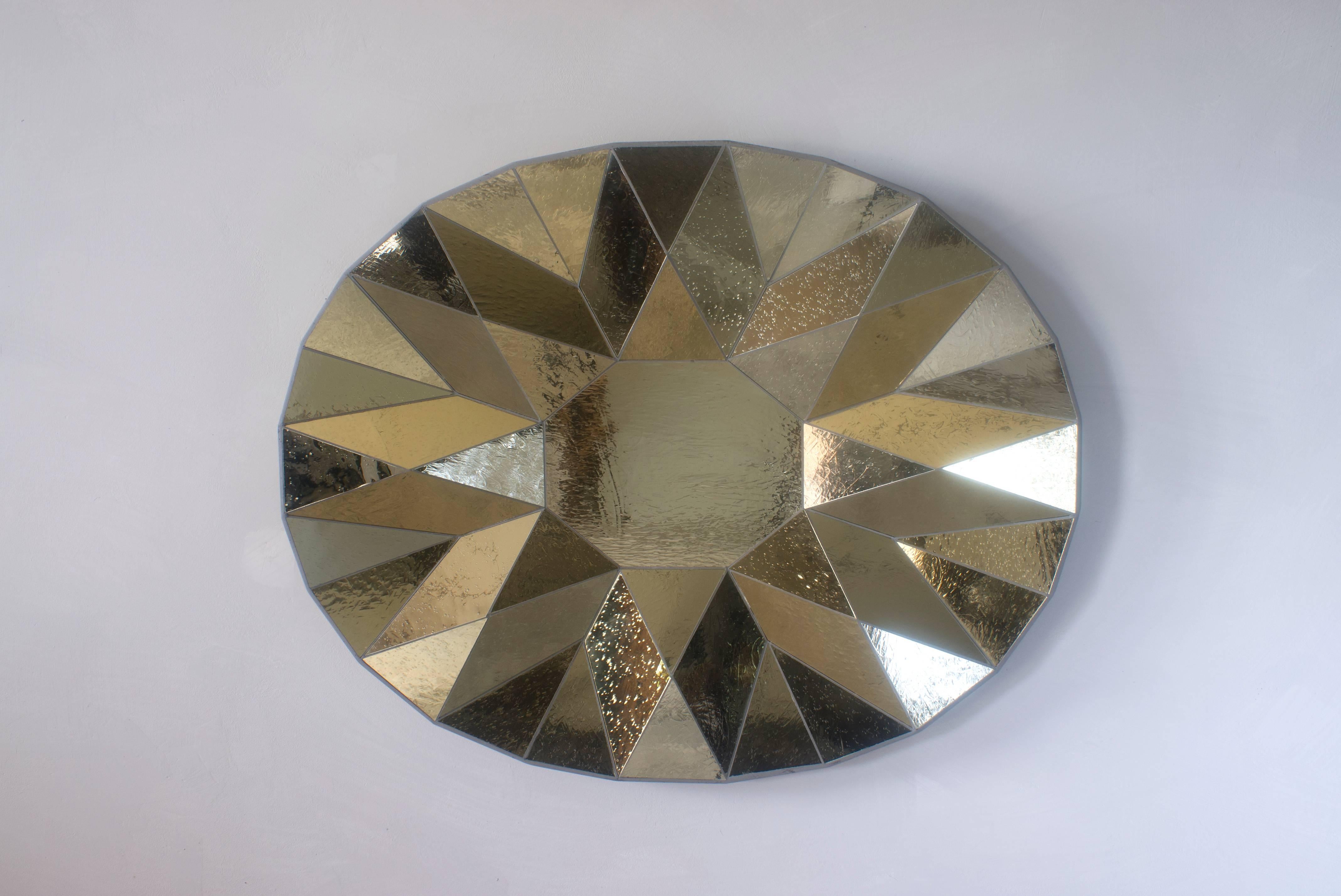 Contemporary Stella Nuova Wall Mirror, Sam Orlando Miller, 2016 For Sale 4