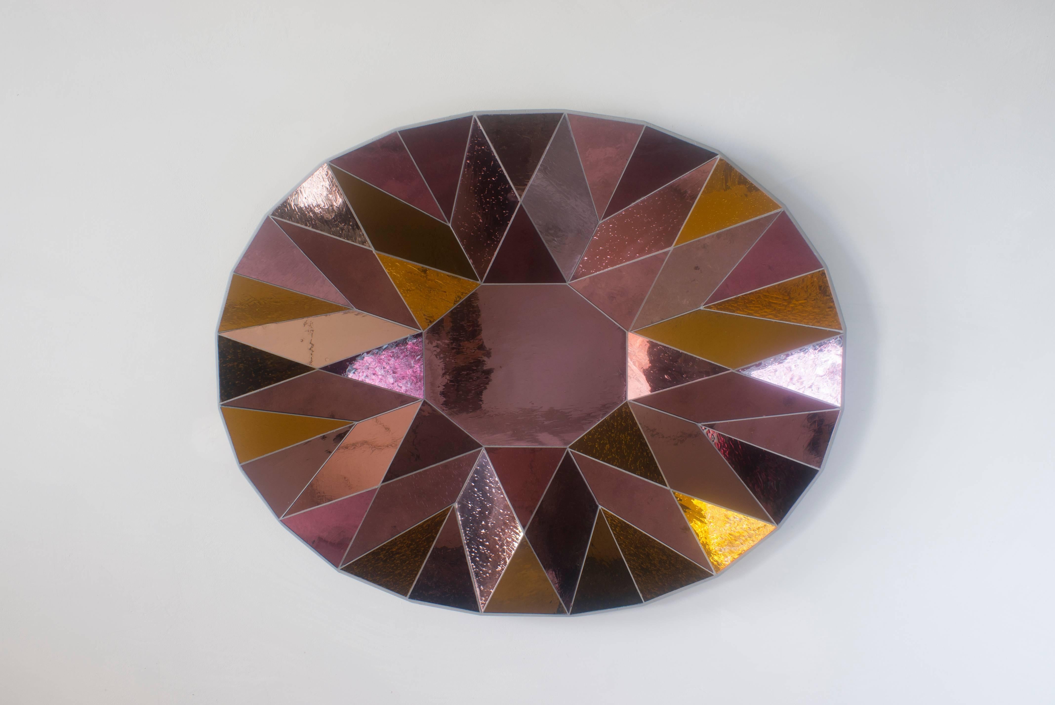 Contemporary Stella Nuova Wall Mirror, Sam Orlando Miller, 2016 In New Condition For Sale In London, GB
