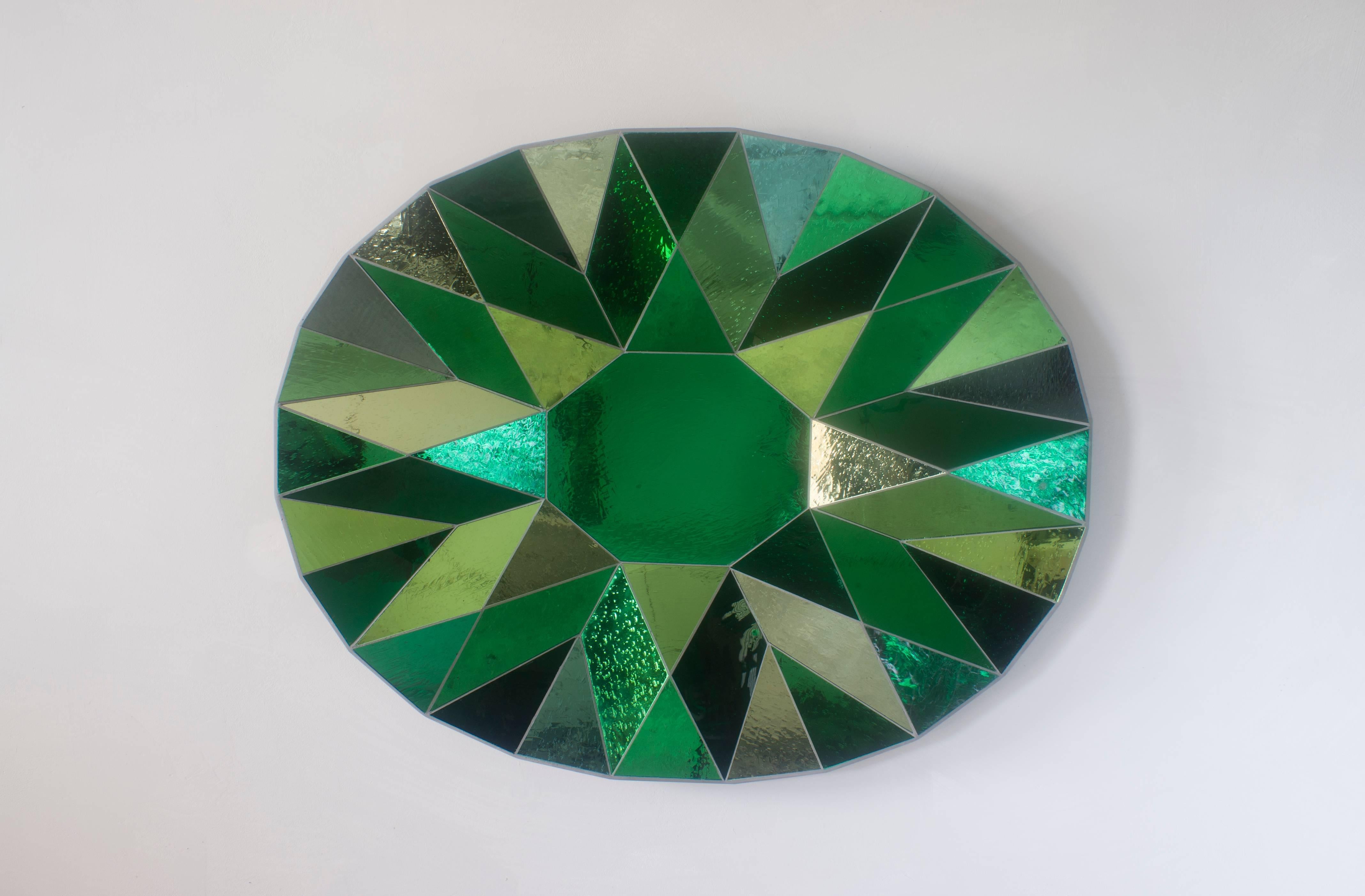 Contemporary Stella Nuova Wall Mirror, Sam Orlando Miller, 2016 For Sale 5