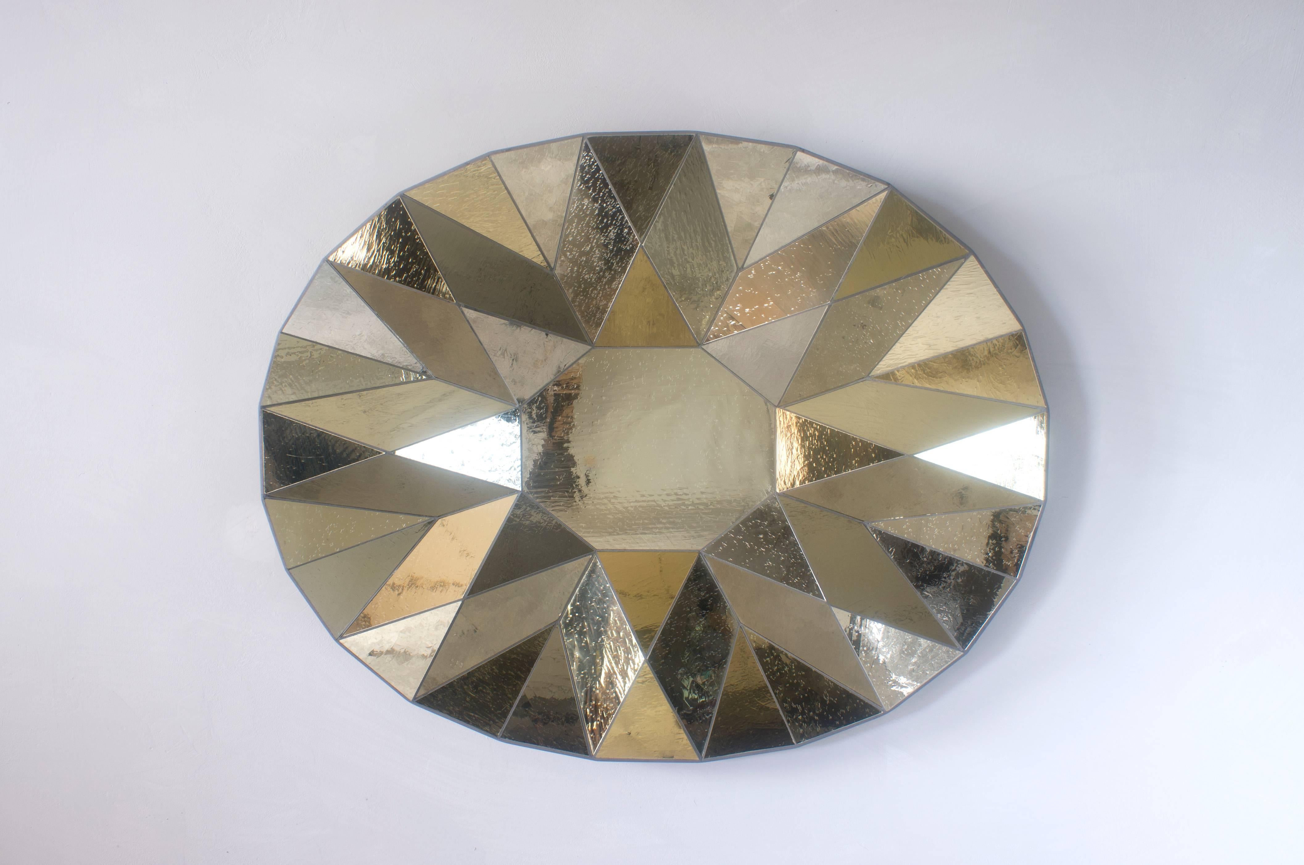 Contemporary Stella Nuova Wall Mirror, Sam Orlando Miller, 2016 For Sale 3