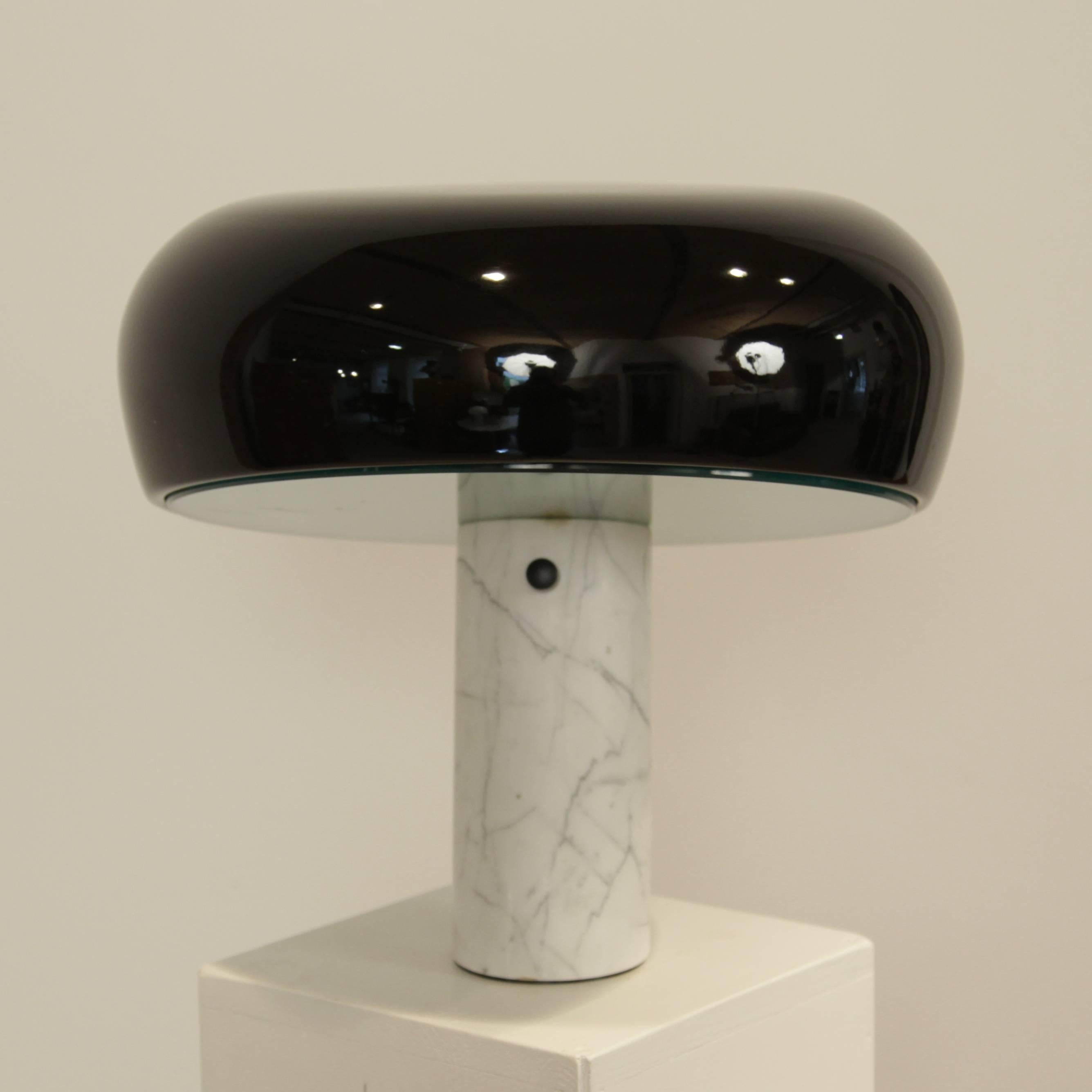 Mid-Century Modern Snoopy Table Lamp by Achille & Pier Giacomo Castiglioni for Flos, 1967