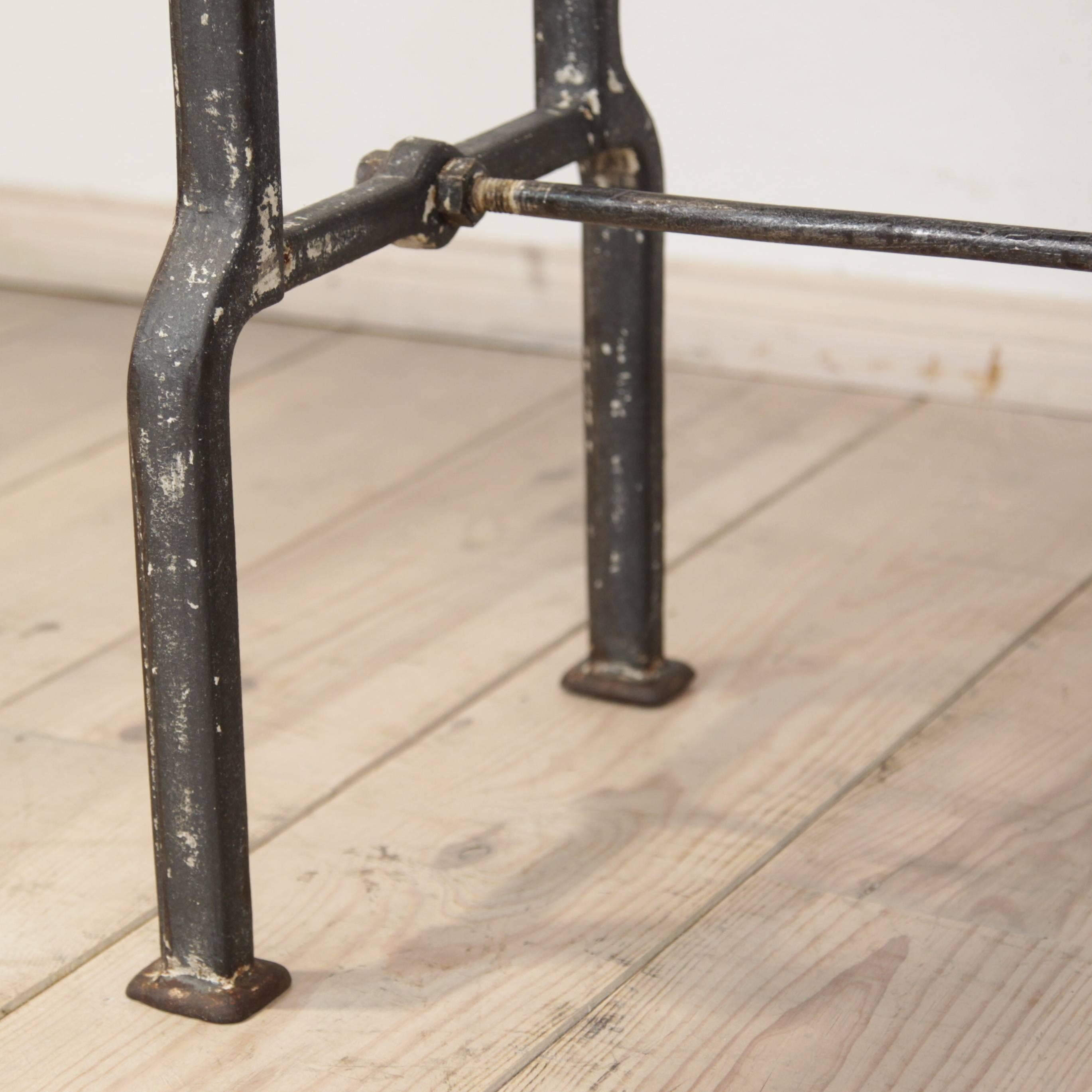Metal Industrial Console Table, Germany, 1930s