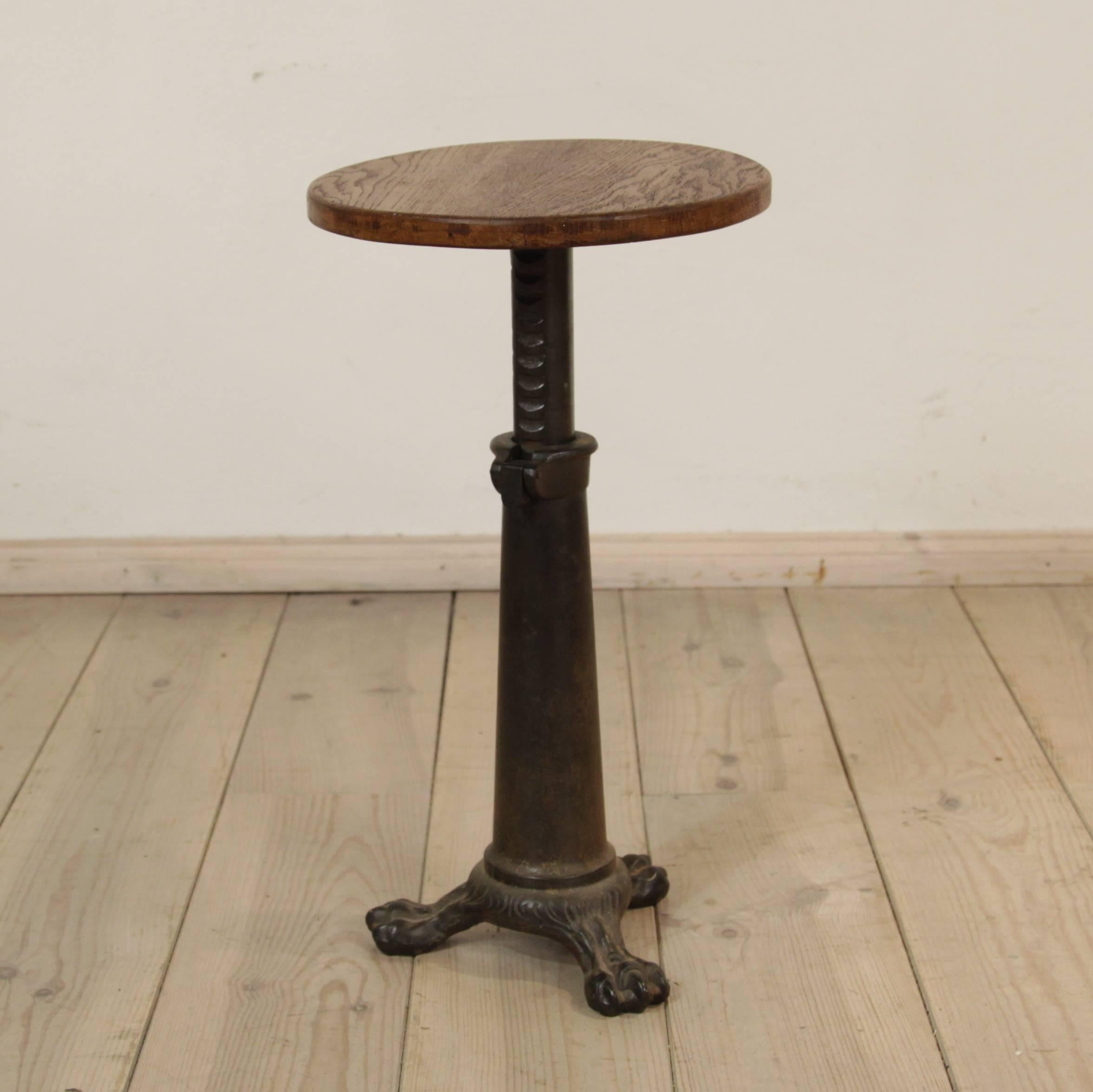 Early 20th Century Industrial Stool, 1920