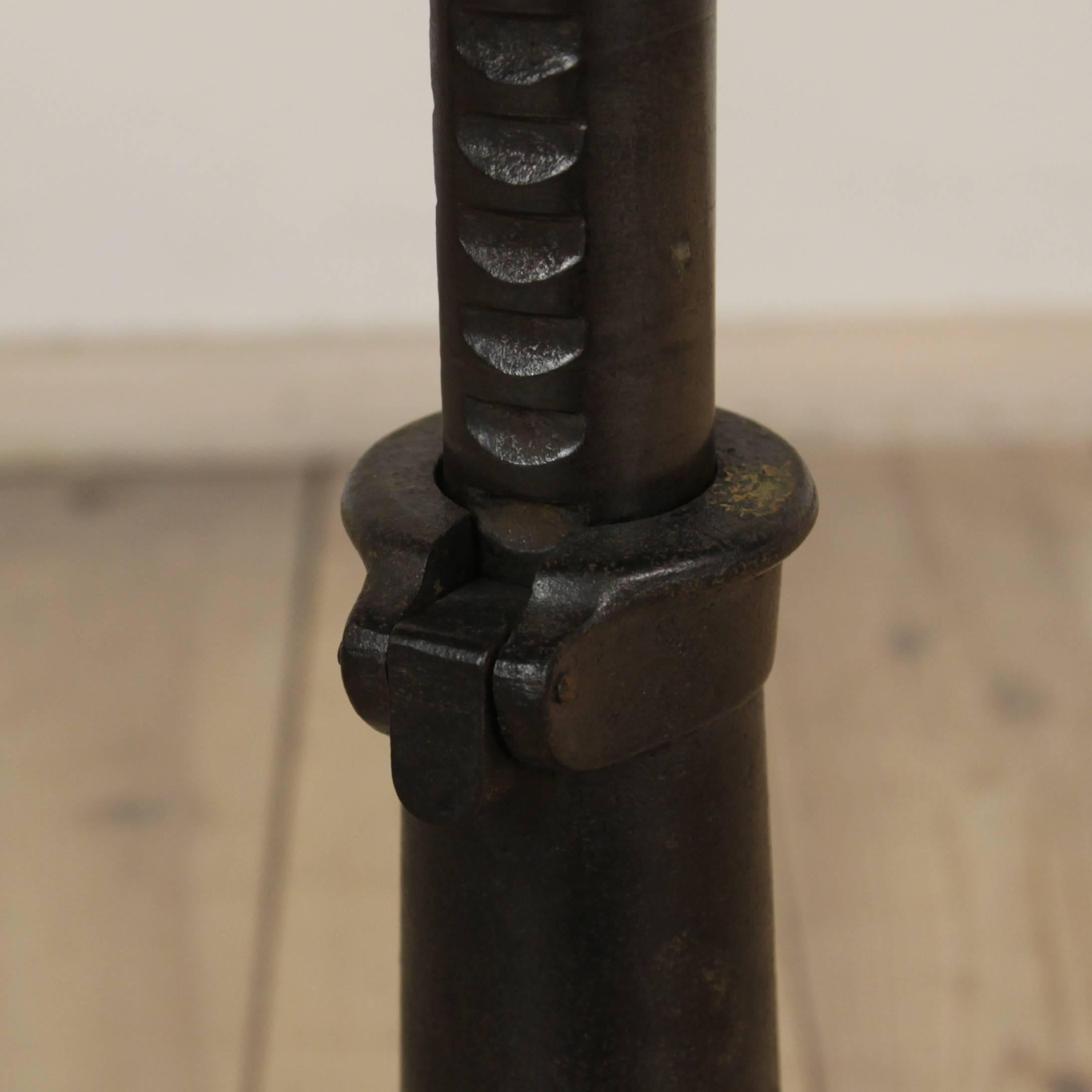 Metal Industrial Stool, 1920