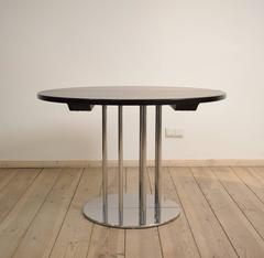 Extendable Round Bauhaus Dining Table by Thonet S1047