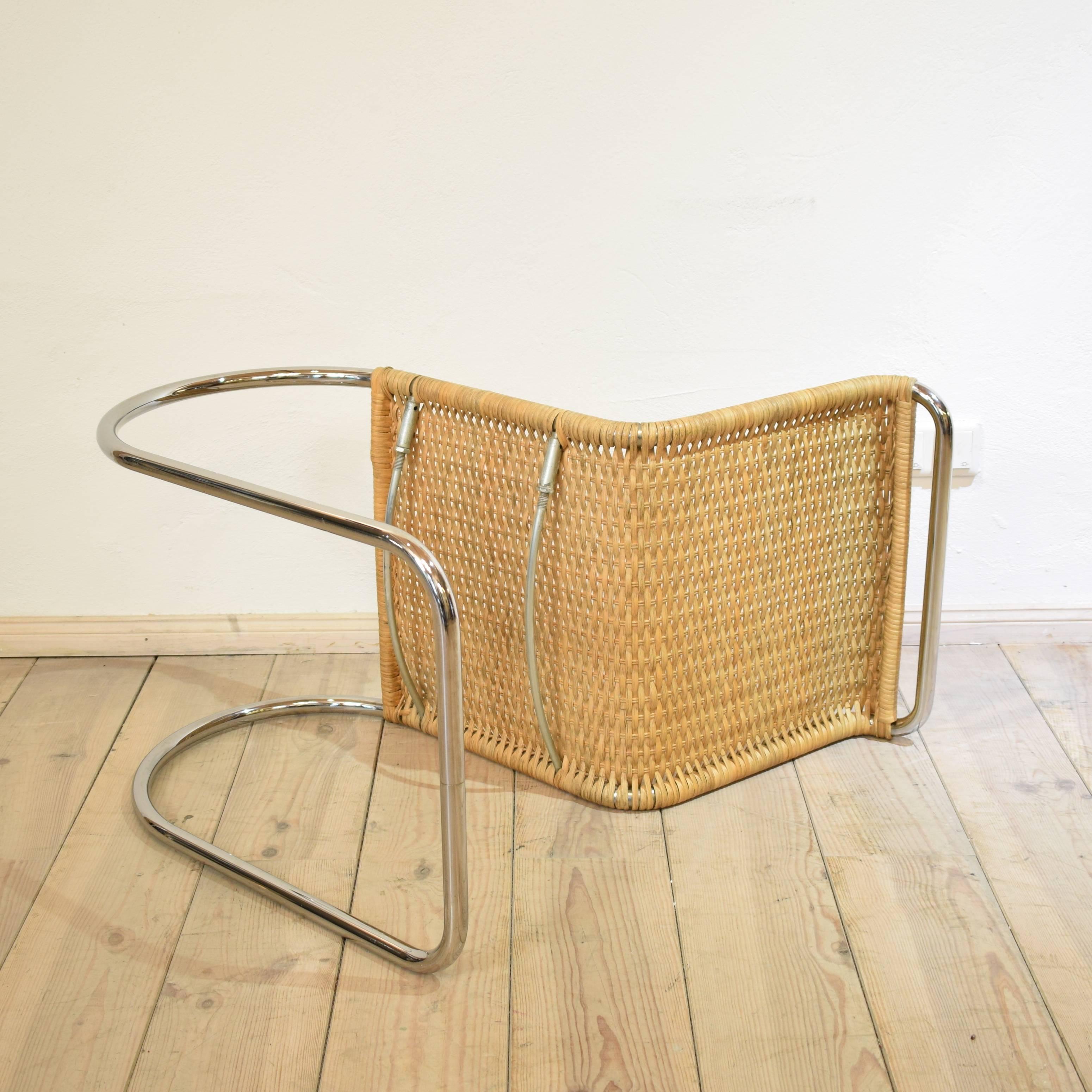 Bauhaus S533 Cantilever Chair by Ludwig Mies van der Rohe for Thonet, 1930s