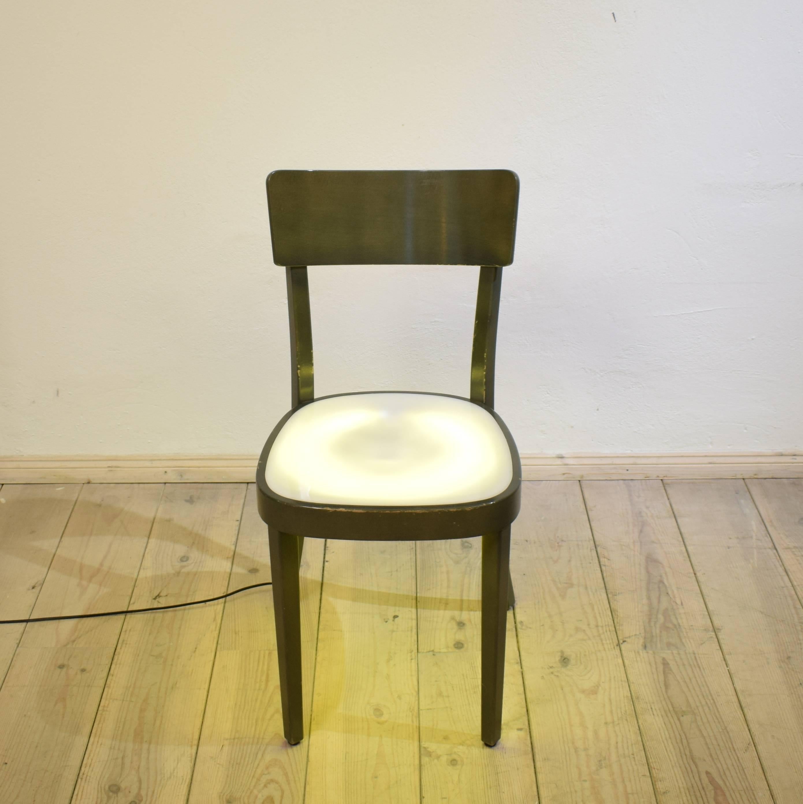Modern N2 Light Chair 'POF 1' by Christian Deuber After Horgen Glarus, 1997–2000