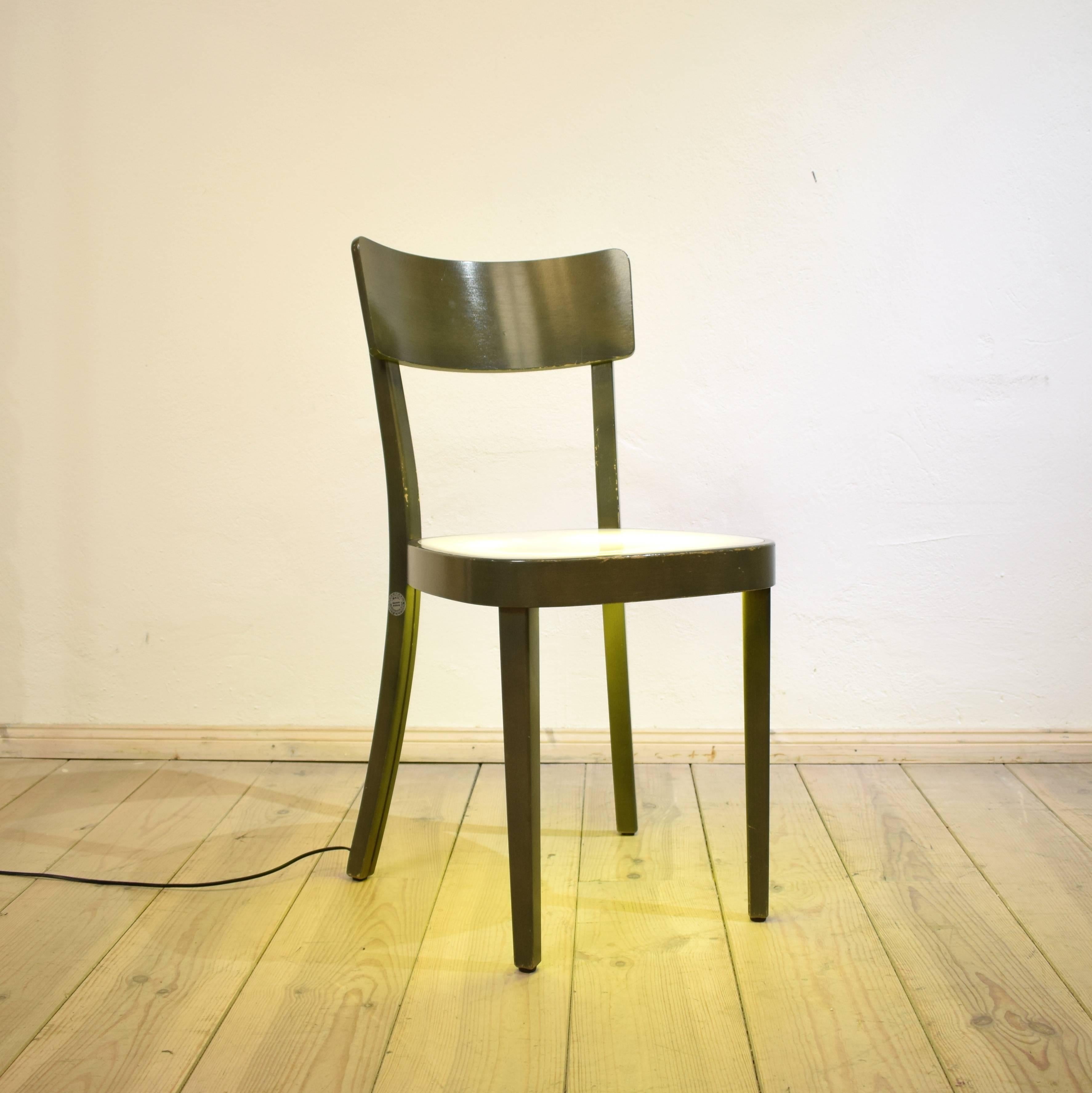 Acrylic N2 Light Chair 'POF 1' by Christian Deuber After Horgen Glarus, 1997–2000