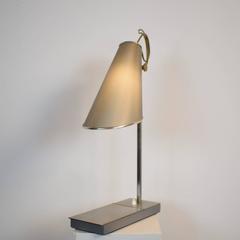 Compass Dans L'Oeil Table Lamp by Andreé Putman for Baldinger & Sons, 1980