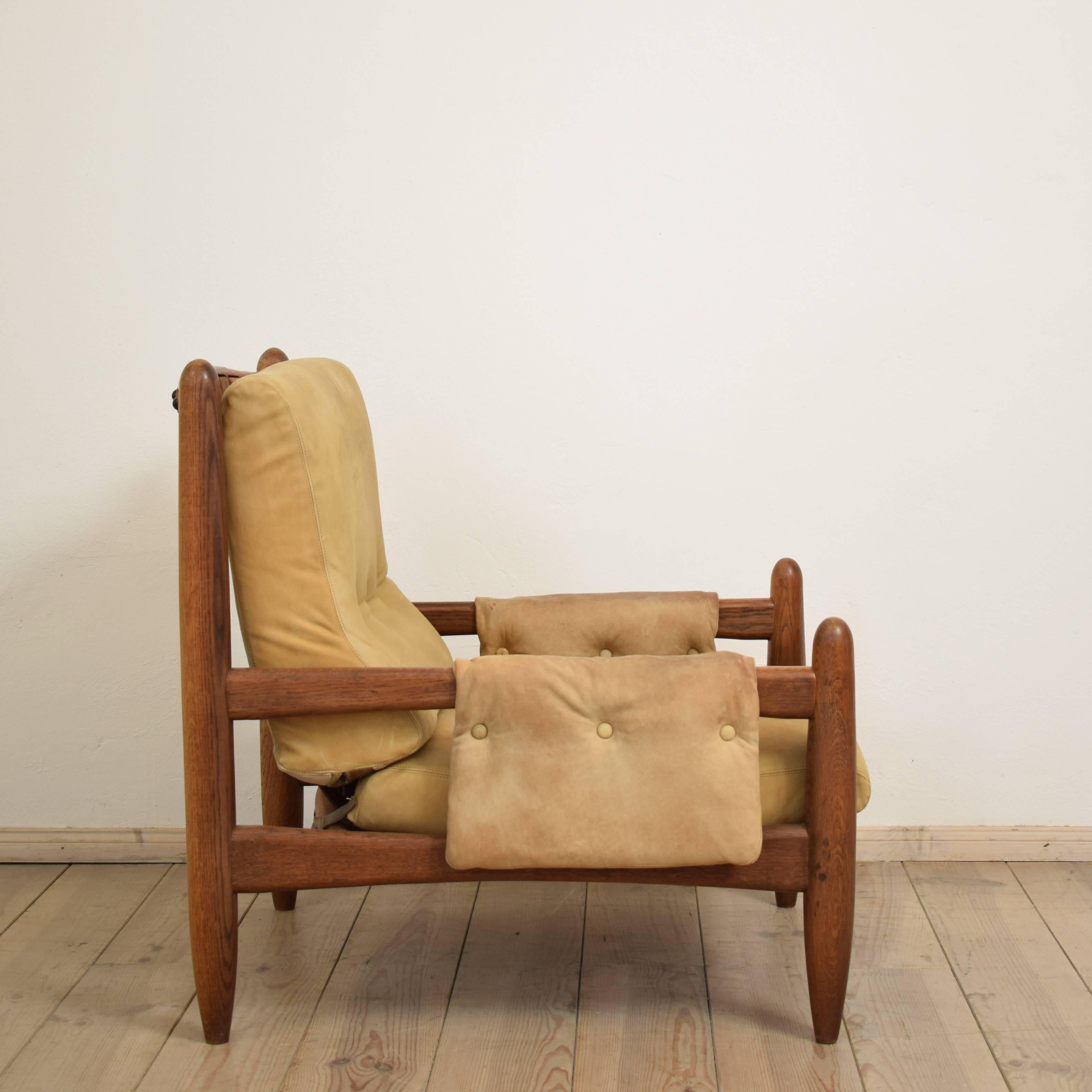 Italian 1970 Armchair in the Style of Sergio Rodrigues