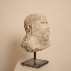 Busto in gesso dell'inizio del XX secolo