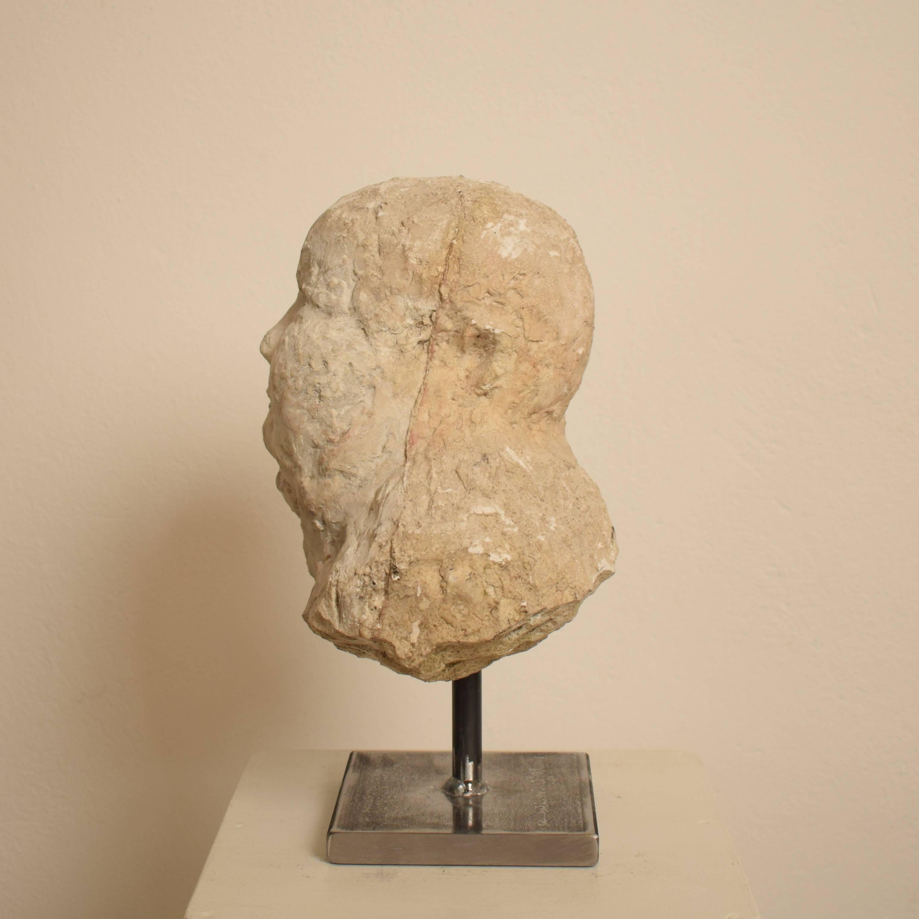 Plâtre Buste en plâtre du début du XXe siècle en vente