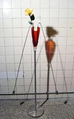 David Palterer's Sculpture-Flower Vase in Murano Glass for Zanotta Edizioni