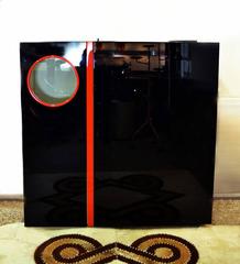 Giotto Stoppino for Acerbis 1980s Furniture 'Play Center' for Audio and Video