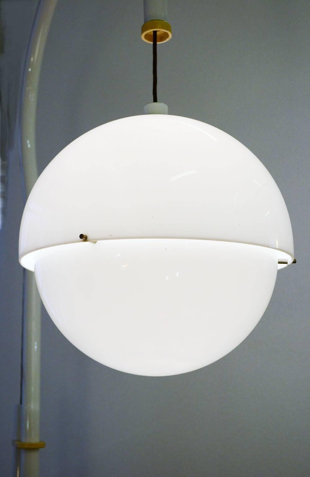 Mid-20th Century Kartell Rare Floor Lamp Mod. '4055' Design Luigi Bandini Buti from the 1960s For Sale