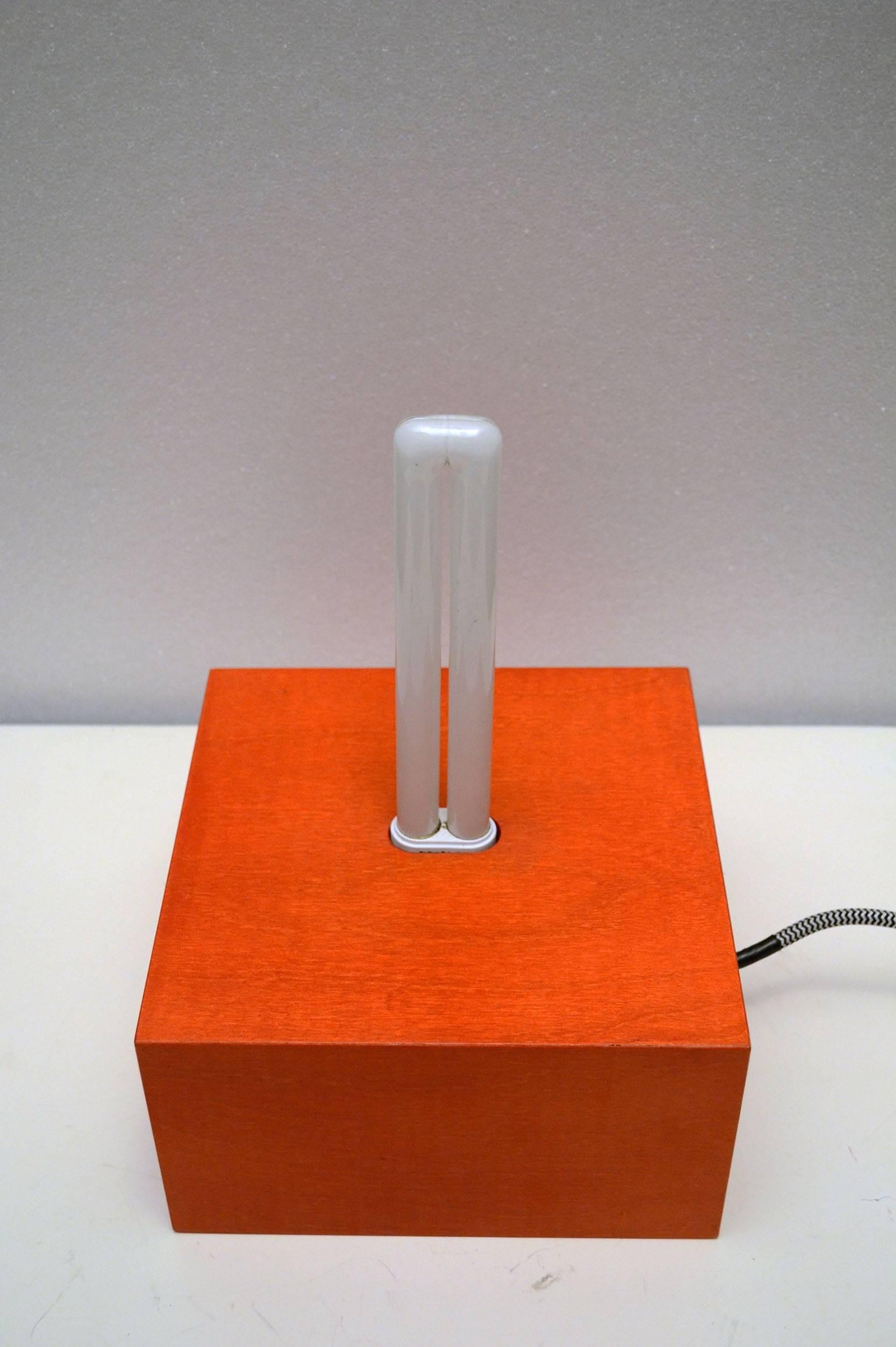 Italian Ettore Sottsass for Memphis 'Jagati' Table or Wall Lamp in Wood, Year 2000 For Sale