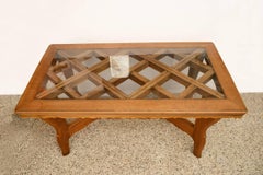 Atelier Borsani 1940s Table in Solid Oak Wood Wholly Handmade