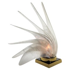 Vintage 1970s Rougier ' Bird of Paradise' Table Lamp, Canada