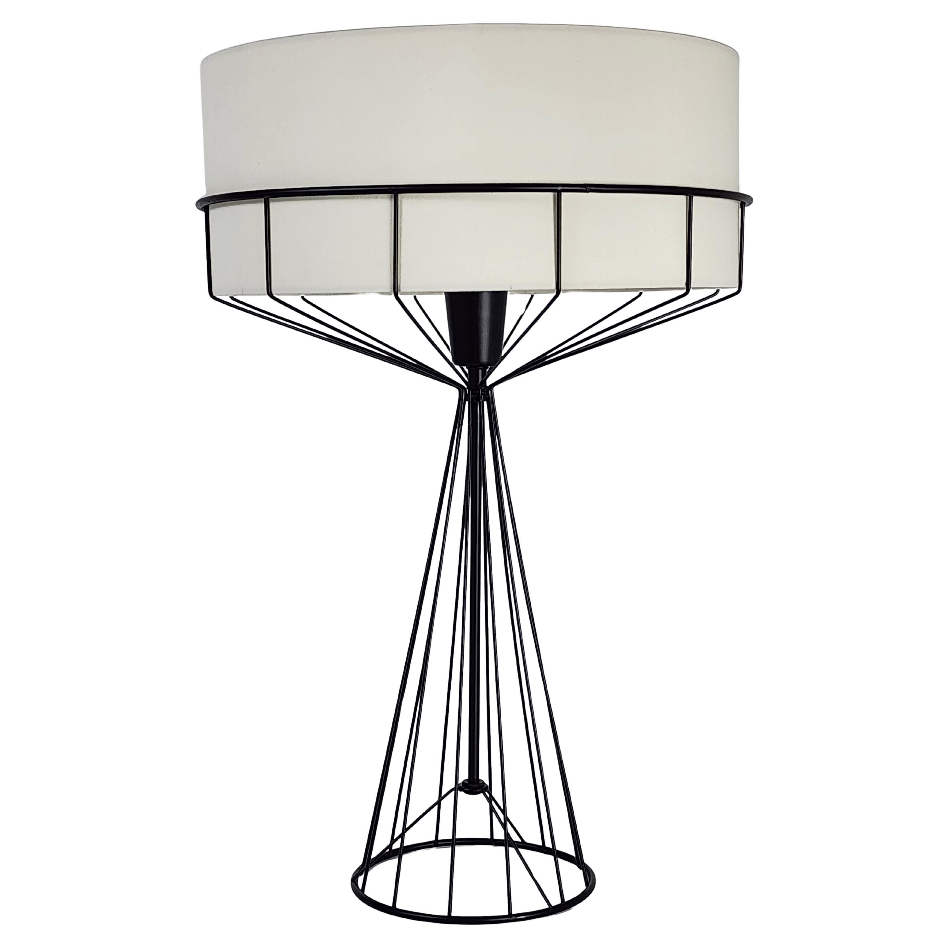 Lampada da tavolo Tony Paul del 1950 della serie Wire , USA in vendita