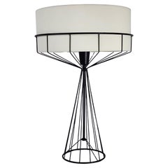 Lampada da tavolo Tony Paul del 1950 della serie Wire , USA