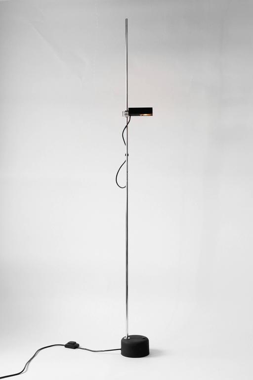 Italian Arredoluce Halogen Minimalist Modern Floor Lamp, 1960s, Italy For Sale