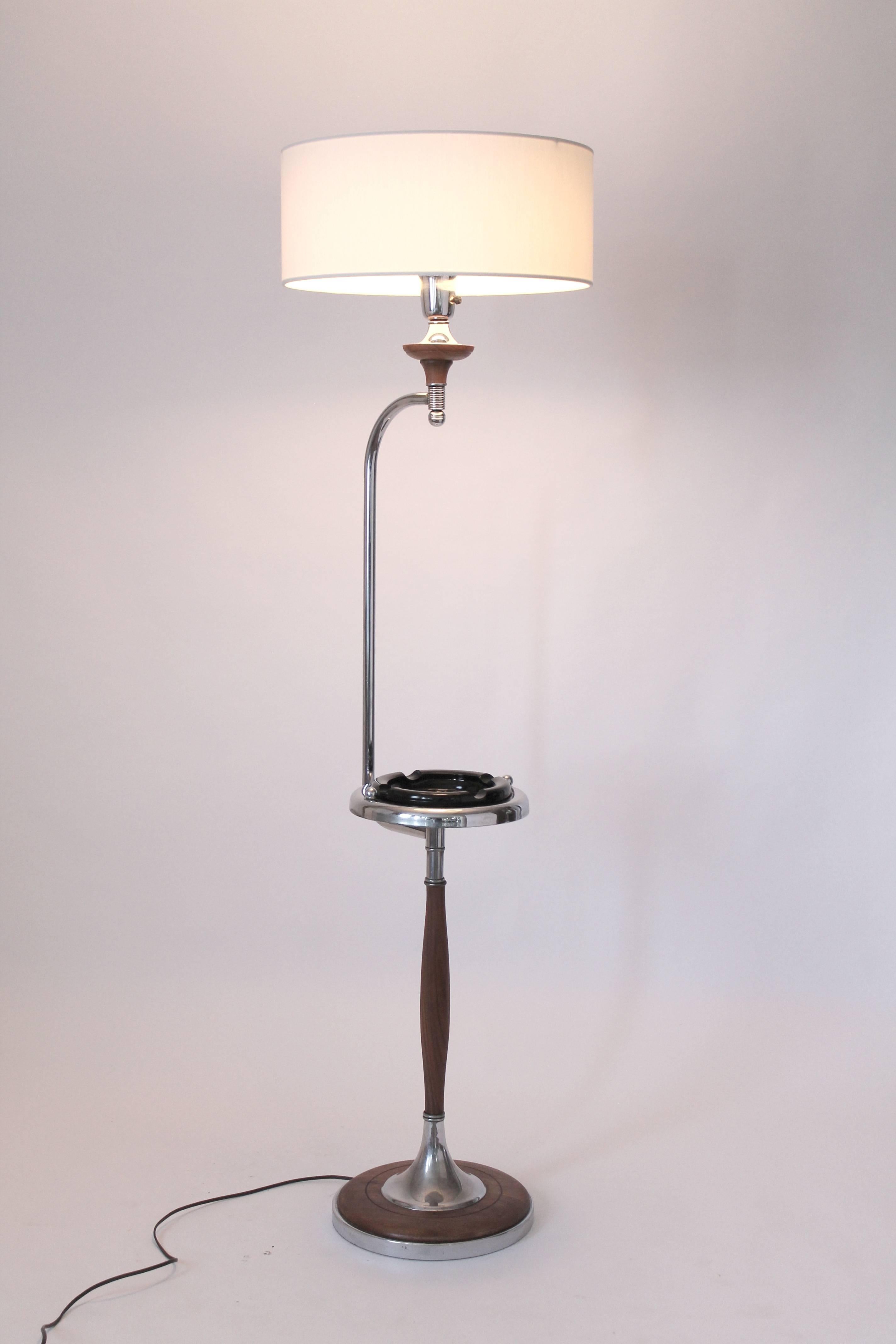 vintage ashtray lamp