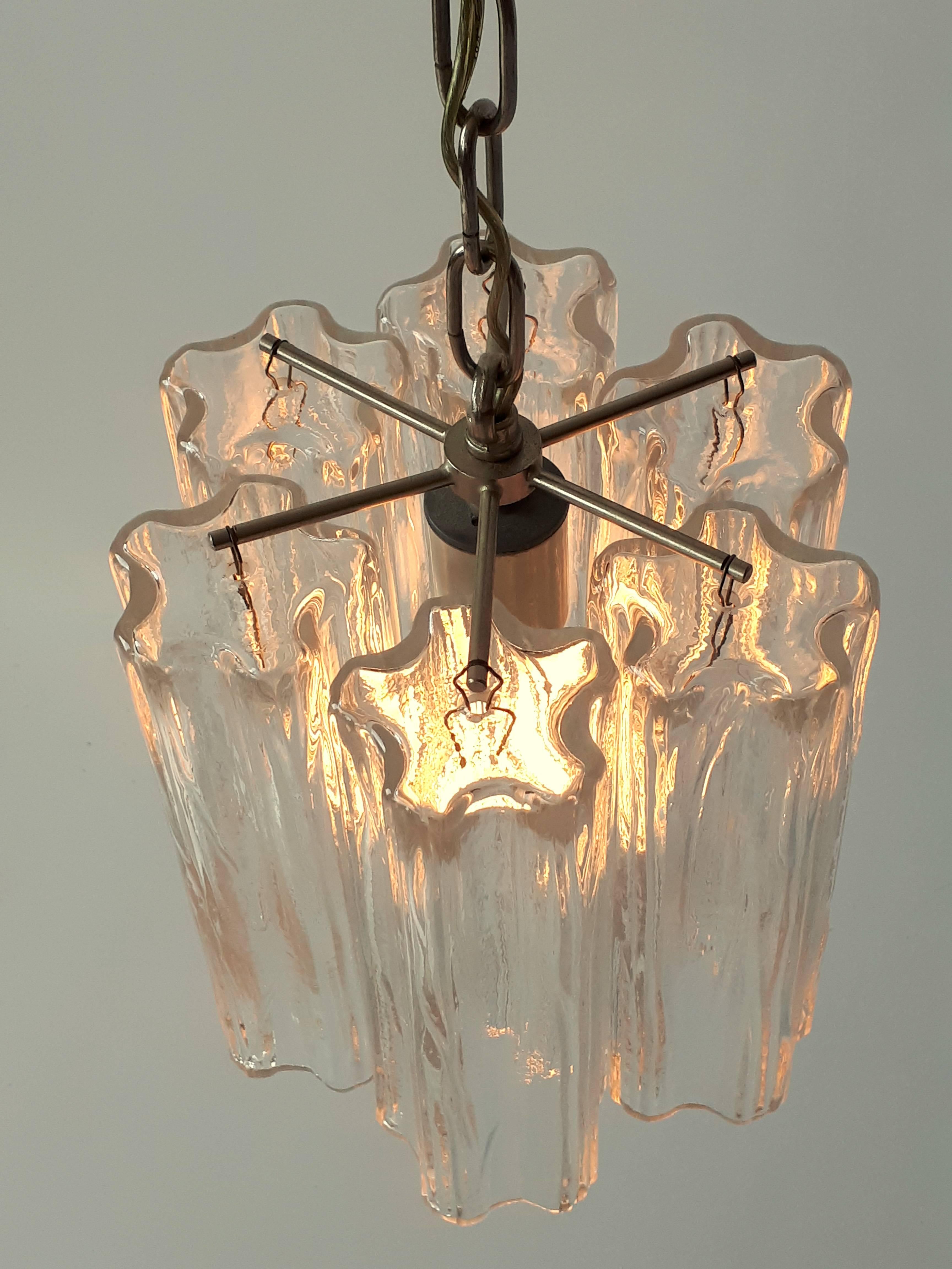 Mid-20th Century Venini Tronchi  Pendant , 1960 , Italy