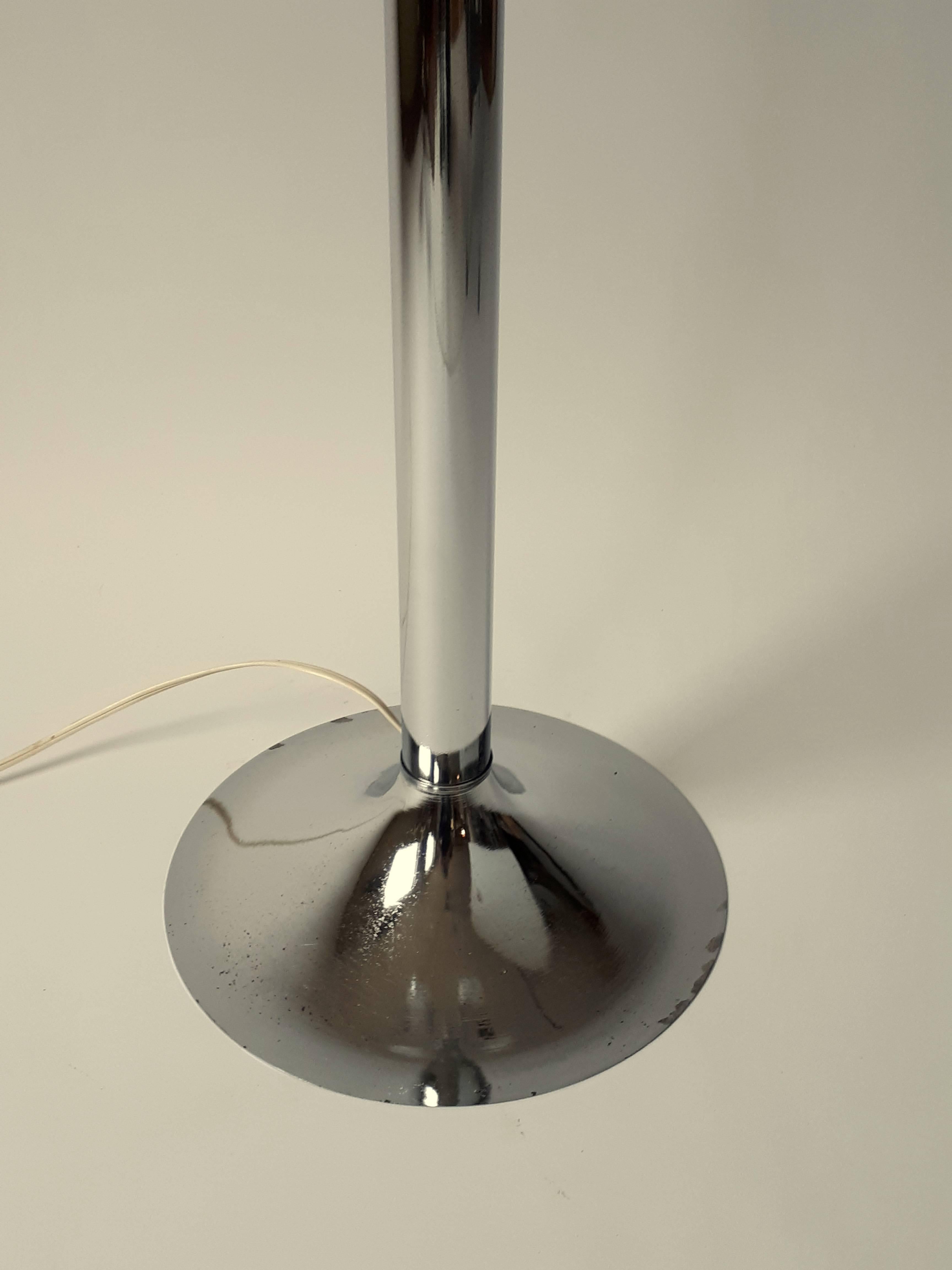 Metal Atomic Molecule  Chrome Floor Lamp , 1970s , USA