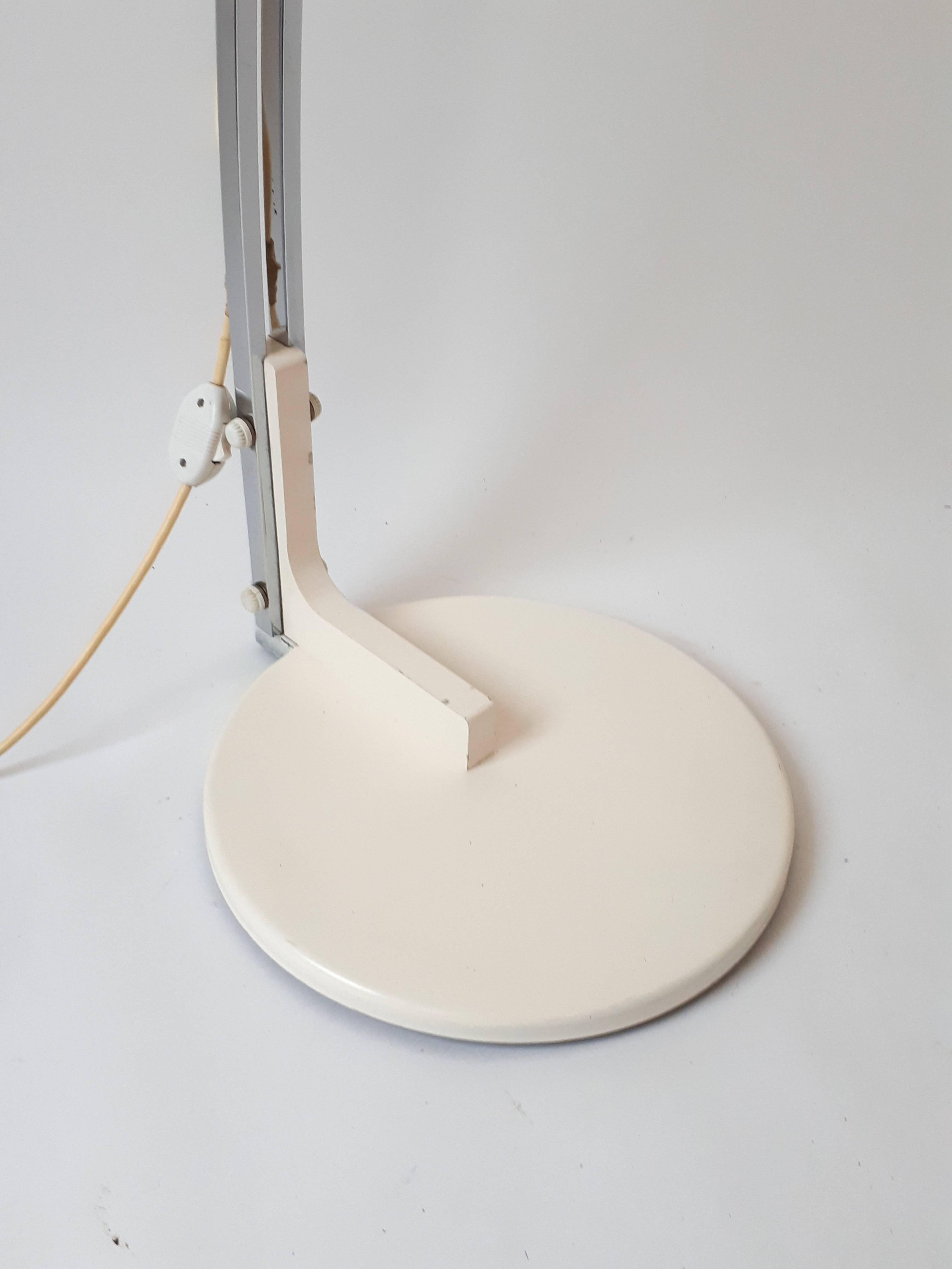 Reggiani Height Ajustable Chrome Floor Lamp , 1960s , Italia For Sale 3