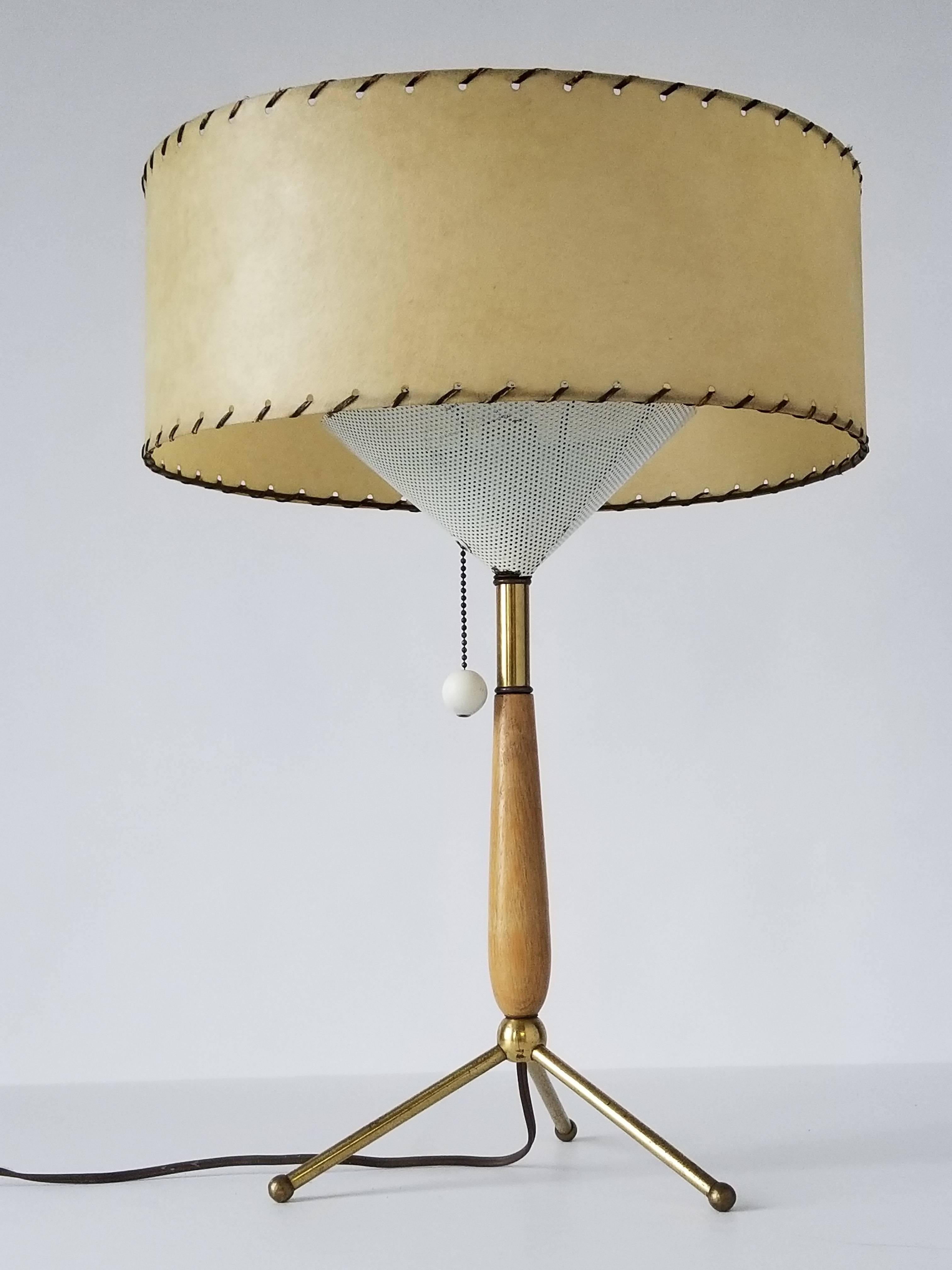 Gerald Thurston Table Lamp, 1950s, USA In Good Condition In St- Leonard, Quebec