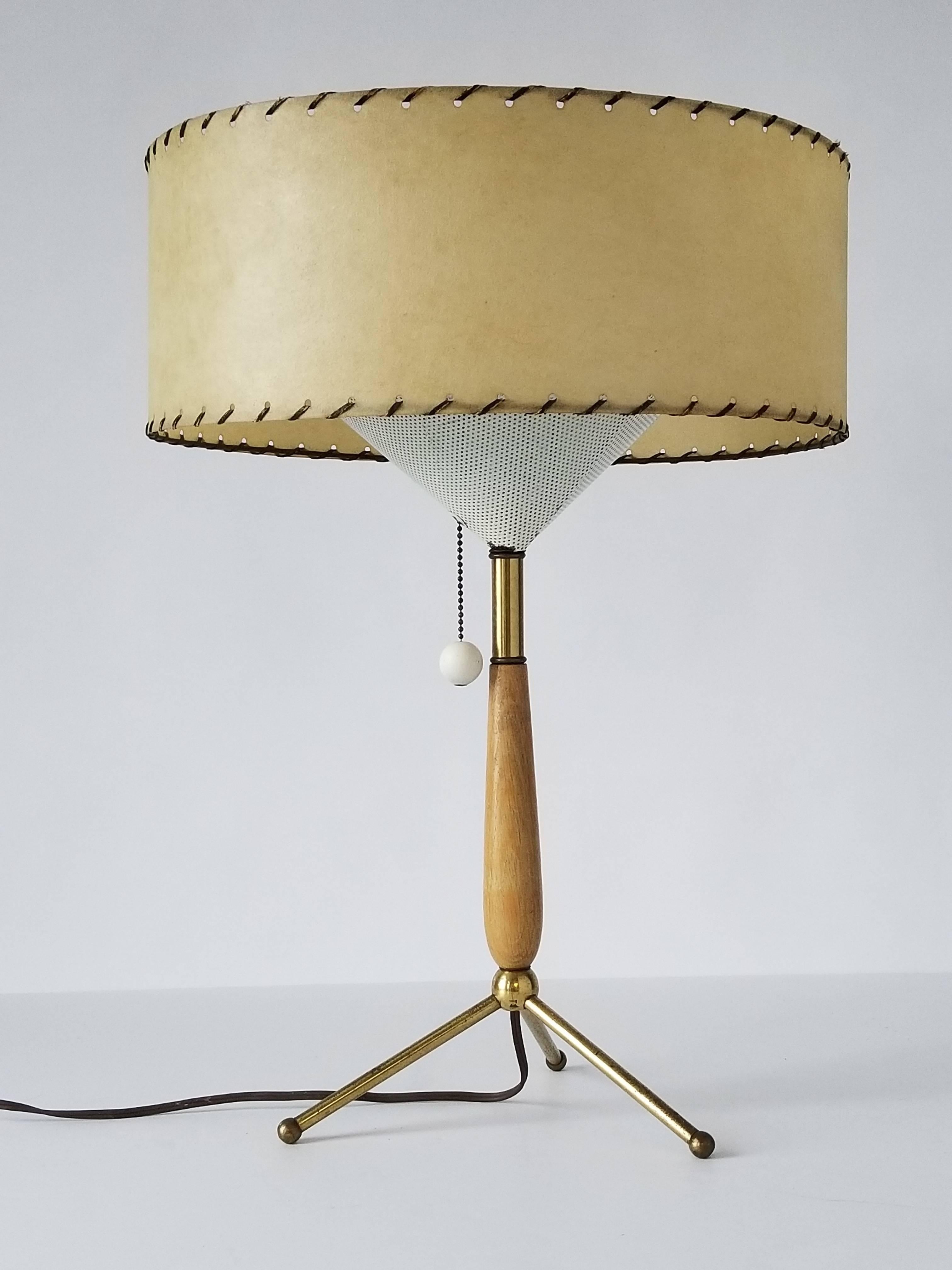 Mid-20th Century Gerald Thurston Table Lamp, 1950s, USA