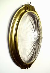 Huge Secession Wall Lamp Attributed to Otto Wagner