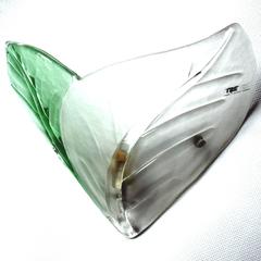Large 'I Tre' Vetri Murano Glass Wall Lampe