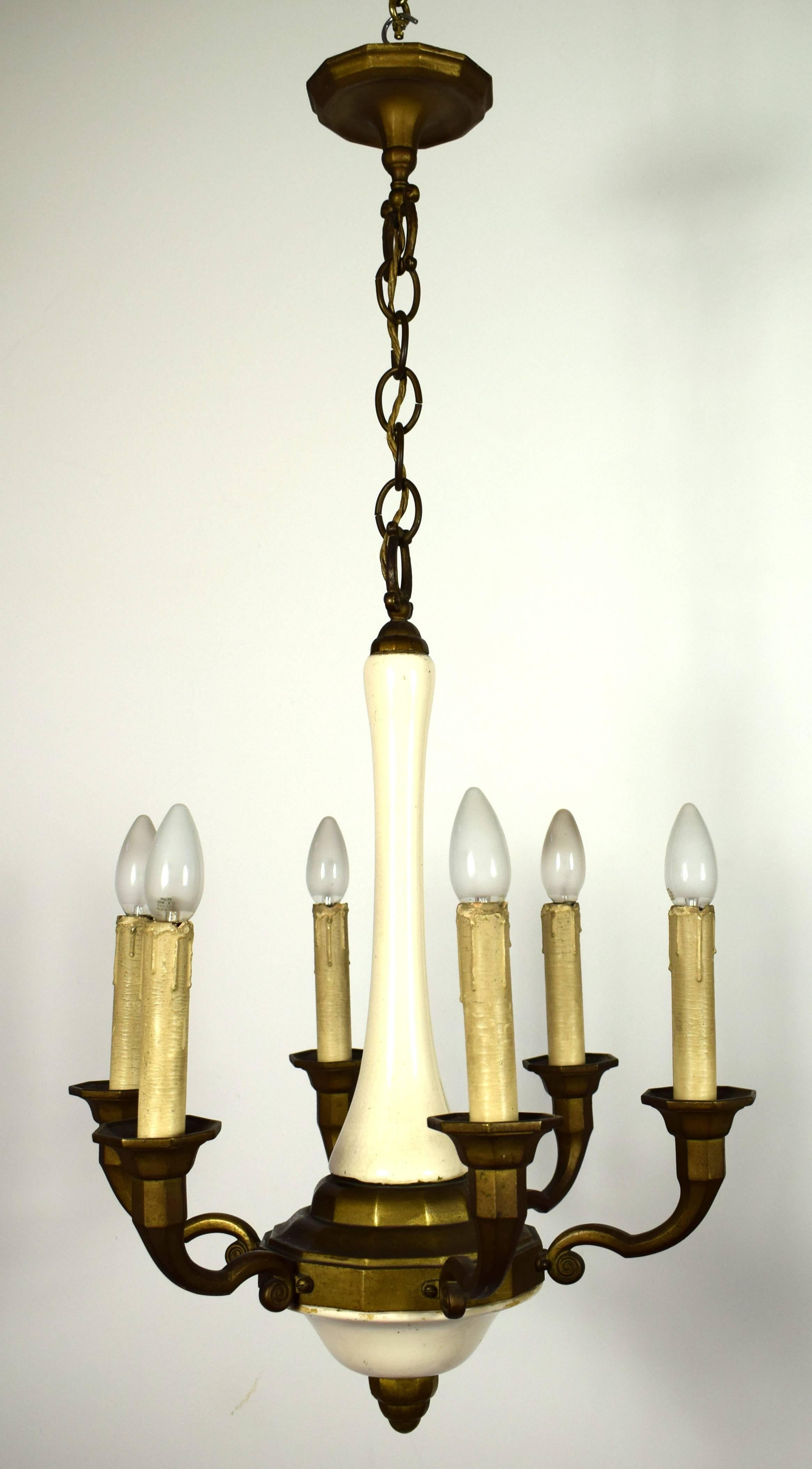 20th Century Austrian Baroque Style Chandelier For Sale