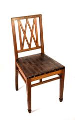 Wiener Werkstatte Attributed to Art Nouveau Chairs, 'Up to Six'