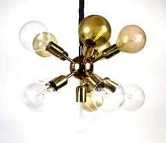 Large Italian, 1960s Sputnik Chandelier