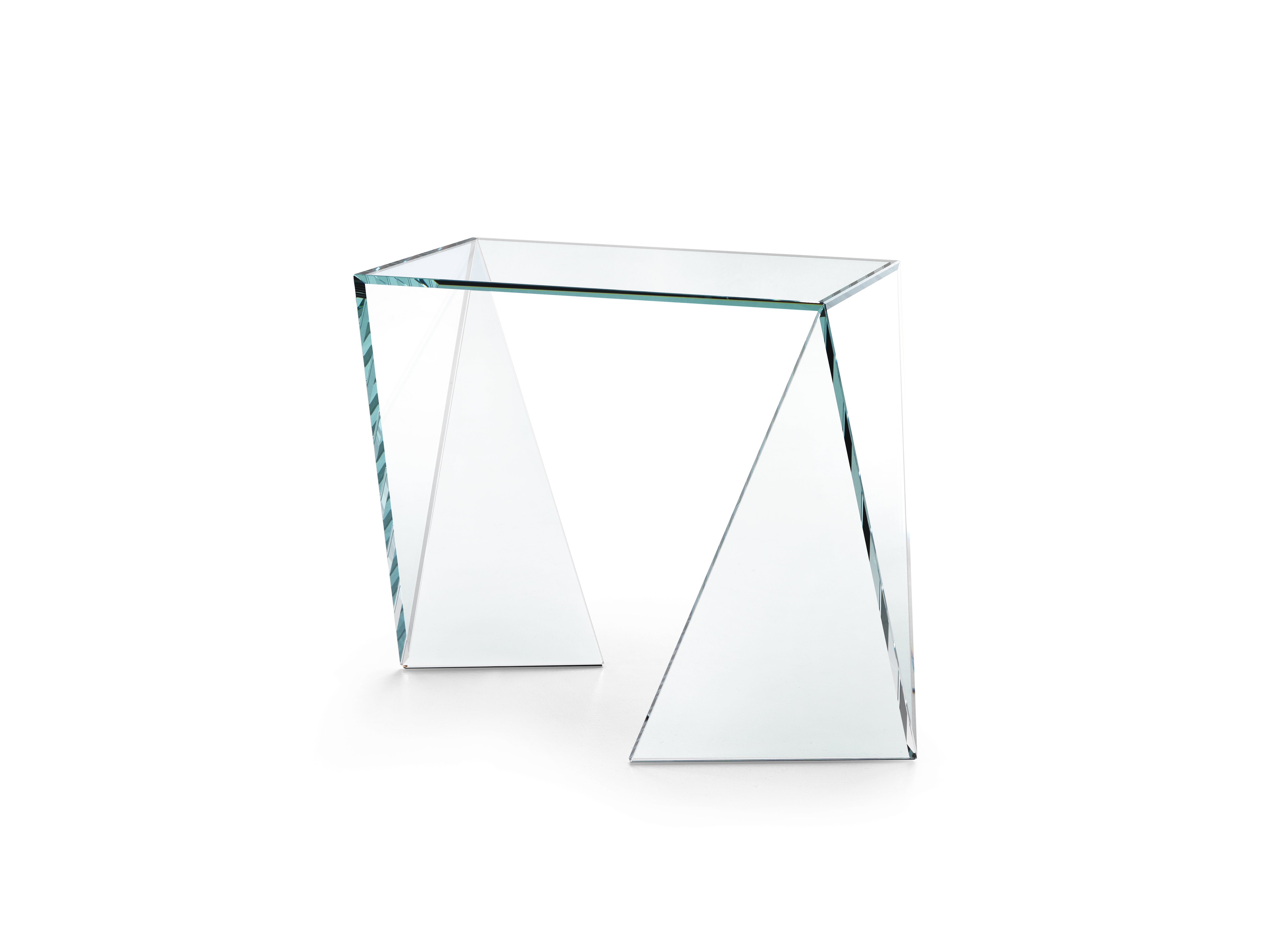 Side Table Modern Glass Crystal Limited Edition Design At 1stdibs