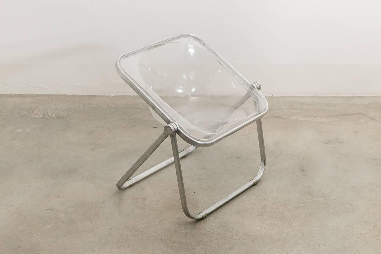 Italian Plona Chair by Giancarlo Piretti for Castelli, circa 1970, Italy