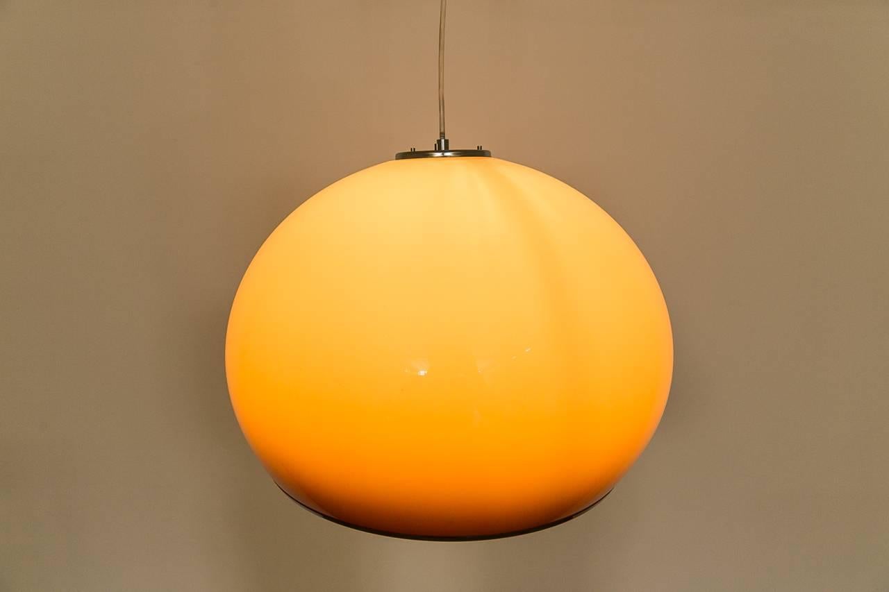 Italian Ceiling Lamp “Bud Grande” by Studio 6G for Harvey Guzzini, Italy, 1970