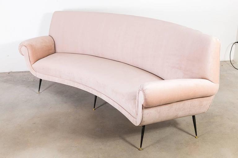 Italian MidCentury Banana Lounge For Sale at 1stdibs