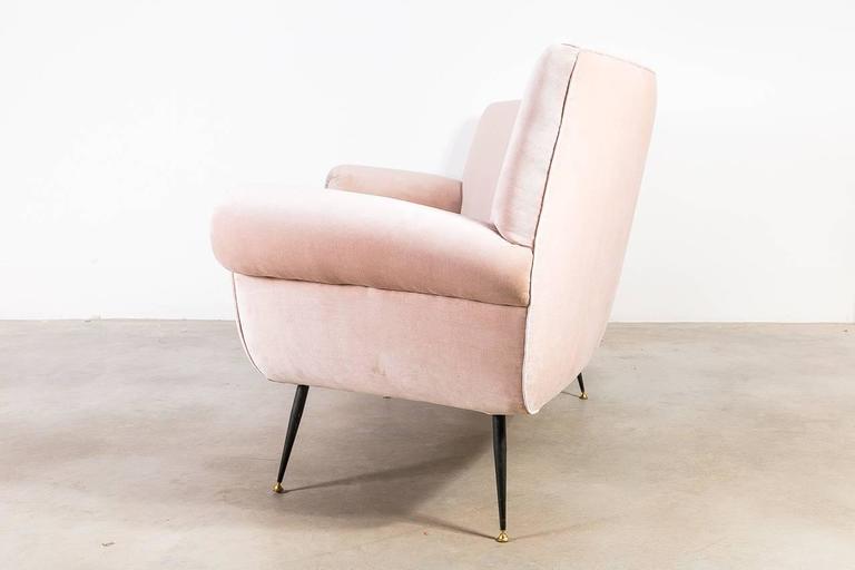 Italian MidCentury Banana Lounge For Sale at 1stdibs